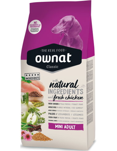 Croquettes chien Ownat Classic Adult...