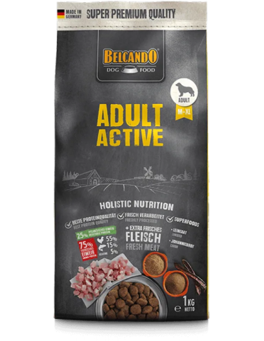 Croquettes Chien Belcando Adult Active