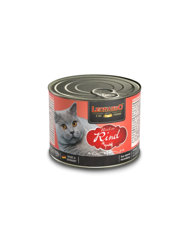 Boîte pour Chat Leonardo Riche en Boeuf